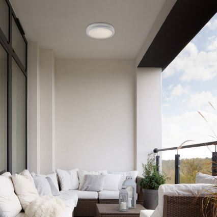 Rabalux - Plafonnier LED pour salle de bains LED/28W/230V 3000/4000/6500K IP54 blanc Ø 30 cm