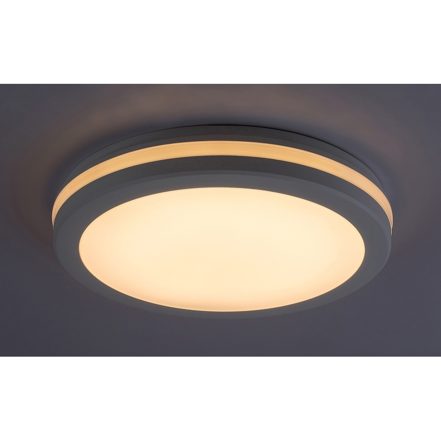 Rabalux - Plafonnier LED pour salle de bains LED/28W/230V 3000/4000/6500K IP54 blanc Ø 30 cm