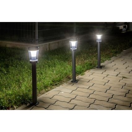 Rabalux - Lampe solaire LED/3W/3,7V IP65 anthracite 2000 mAh