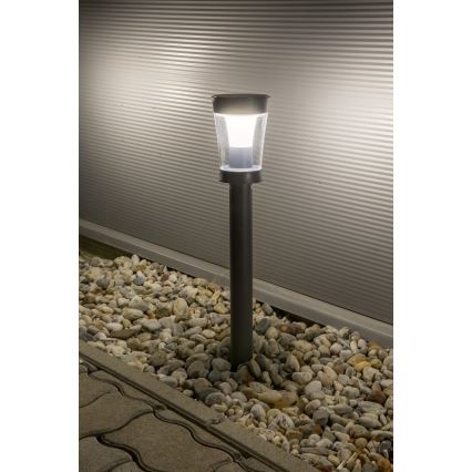 Rabalux - Lampe solaire LED/3W/3,7V IP65 anthracite 2000 mAh