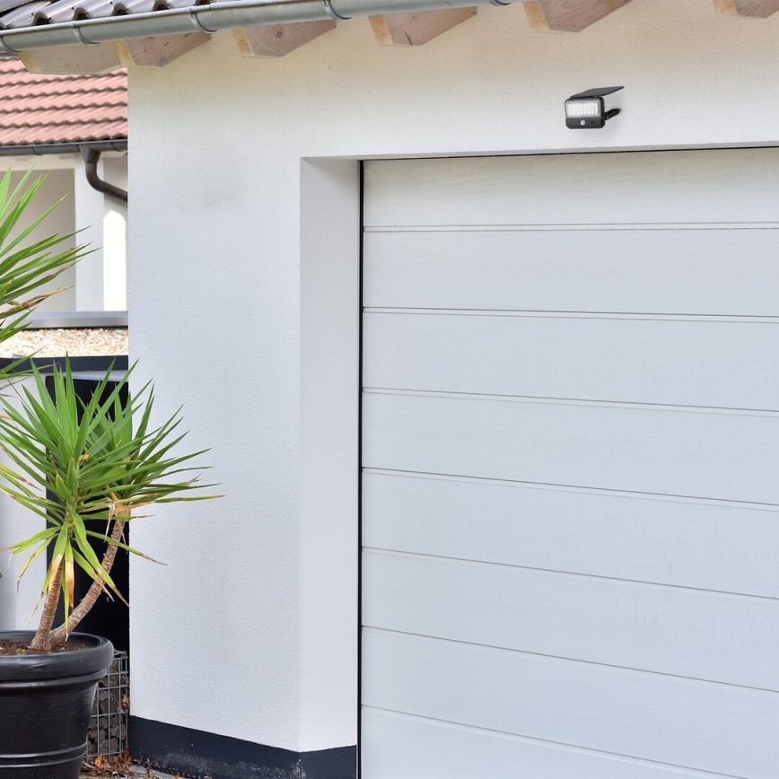 Rabalux - Applique murale solaire avec détecteur LED/7W/3,7V IP54 noir 3000 mAh