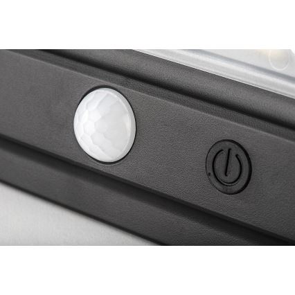Rabalux - Applique murale solaire avec détecteur LED/7W/3,7V IP54 noir 3000 mAh