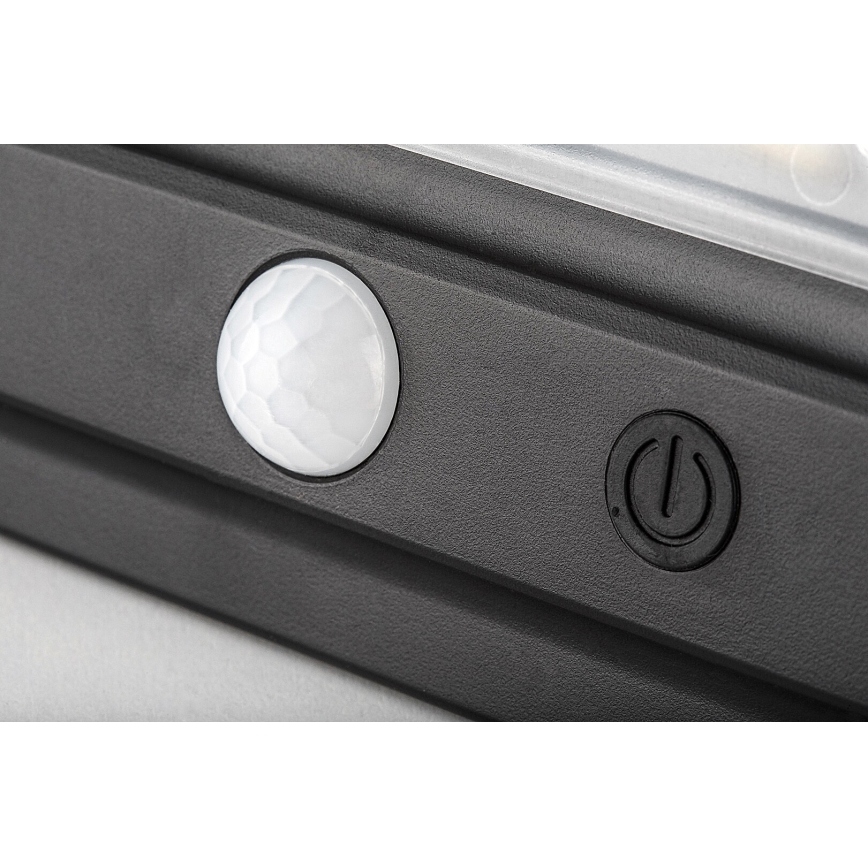 Rabalux - Applique murale solaire avec détecteur LED/7W/3,7V IP54 noir 3000 mAh