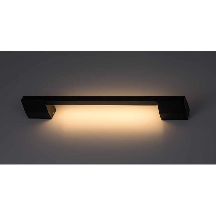Rabalux - Applique murale d'extérieur LED, 8 W, 230 V, IP54, 59,5 cm, noire