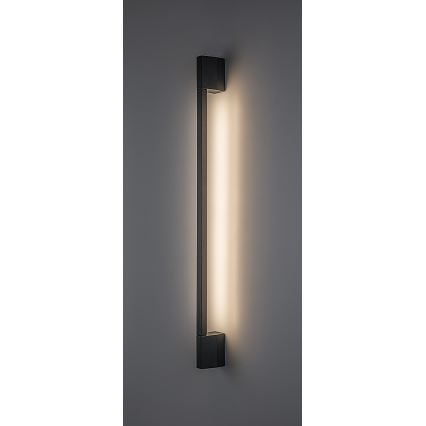 Rabalux - Applique murale d'extérieur LED, 8 W, 230 V, IP54, 59,5 cm, noire