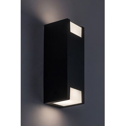 Rabalux - Applique murale extérieure 2xGU10/7W/230V IP44 noir