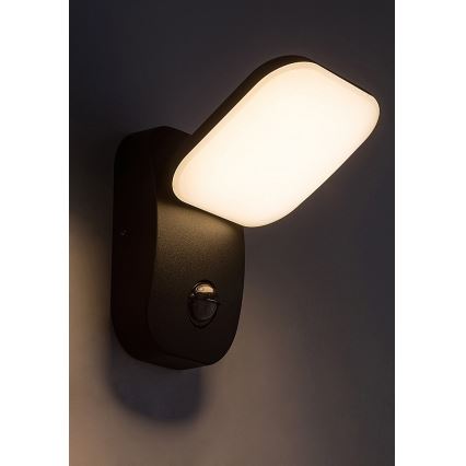 Rabalux - LED Applique murale extérieure flexible avec détecteur LED/12W/230V IP44