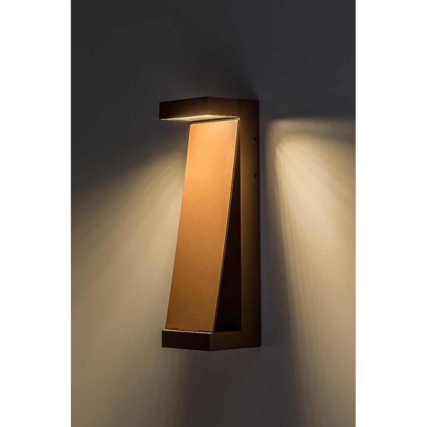 Rabalux - Applique murale d'extérieur LED/13W/230V IP65 marron
