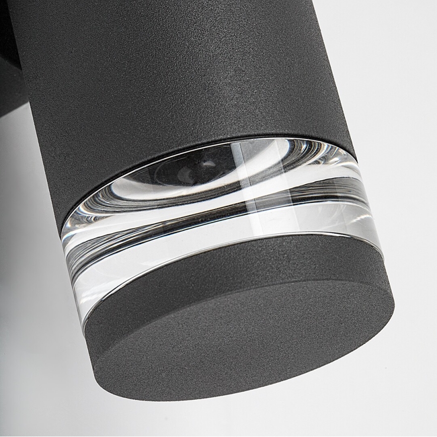 Rabalux - Applique murale extérieure 2x GU10/10W/230V IP54 anthracite