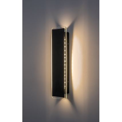 Rabalux - Applique murale extérieure LED 18 W/230 V IP54, noire