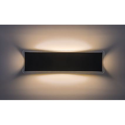 Rabalux - Applique murale extérieure LED 18 W/230 V IP54, noire