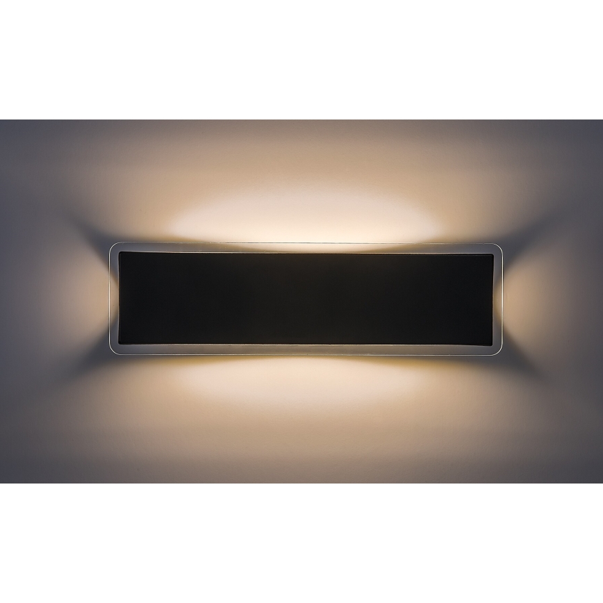 Rabalux - Applique murale extérieure LED 18 W/230 V IP54, noire