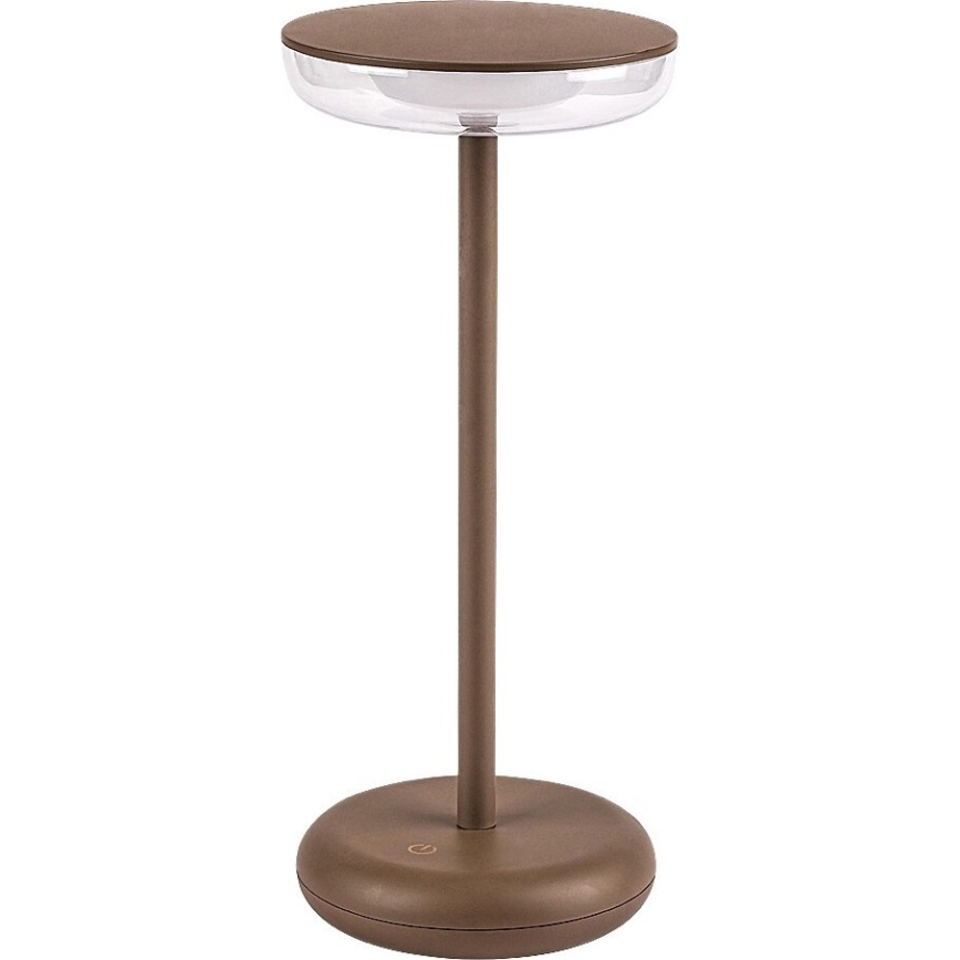 Rabalux 77089 - Lampe LED extérieur à intensité variable KONIN LED/6W/5V IP44 1800 mAh marron