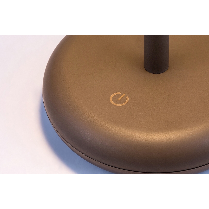 Rabalux 77089 - Lampe LED extérieur à intensité variable KONIN LED/6W/5V IP44 1800 mAh marron