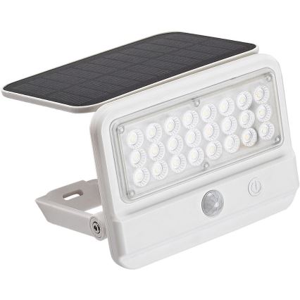 Rabalux - Applique murale solaire LED avec capteur LED/7W/3,7V IP54 blanc 3000 mAh