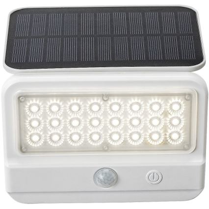 Rabalux - Applique murale solaire LED avec capteur LED/7W/3,7V IP54 blanc 3000 mAh
