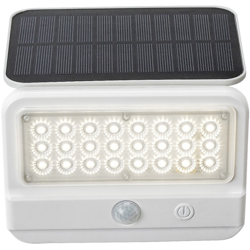 Rabalux - Applique murale solaire LED avec capteur LED/7W/3,7V IP54 blanc 3000 mAh