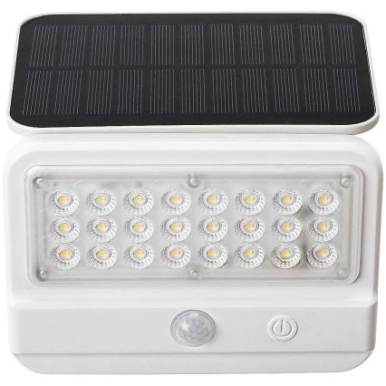 Rabalux - Applique murale solaire LED avec capteur LED/7W/3,7V IP54 blanc 3000 mAh