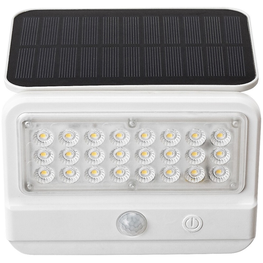 Rabalux - Applique murale solaire LED avec capteur LED/7W/3,7V IP54 blanc 3000 mAh