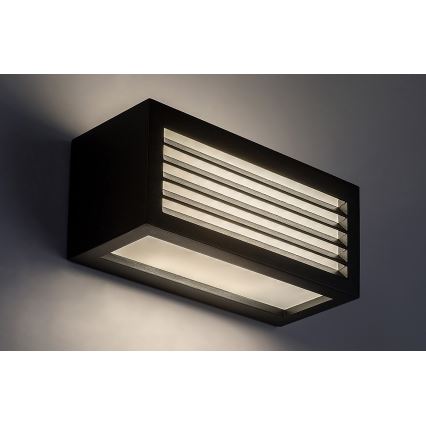 Rabalux - Applique murale extérieure LED/10W/230V IP54 noir