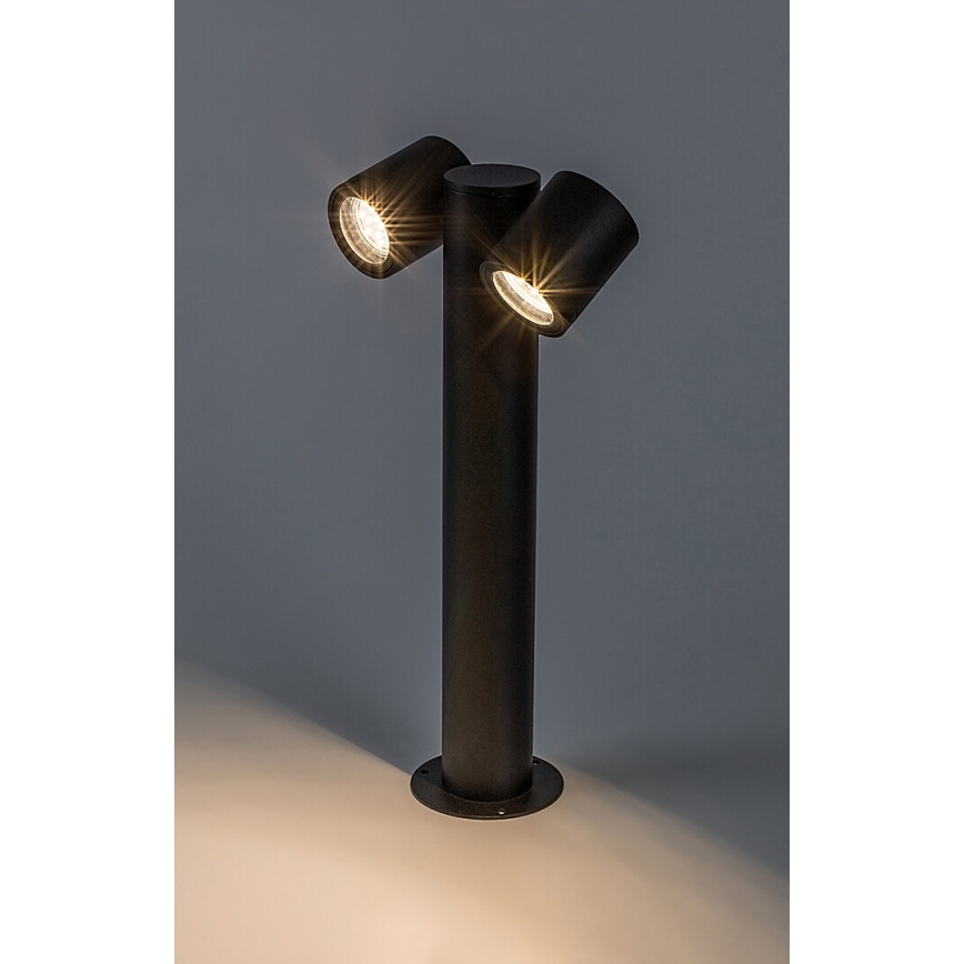 Rabalux - Lampadaire extérieur 2xGU10/35W/230V IP44