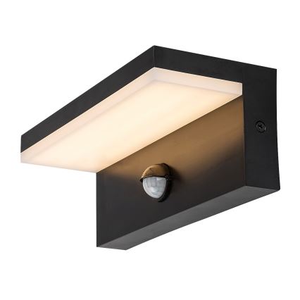 Rabalux - Applique murale extérieure avec détecteur LED/9W/230V 2700/4000/6500K IP54 noir