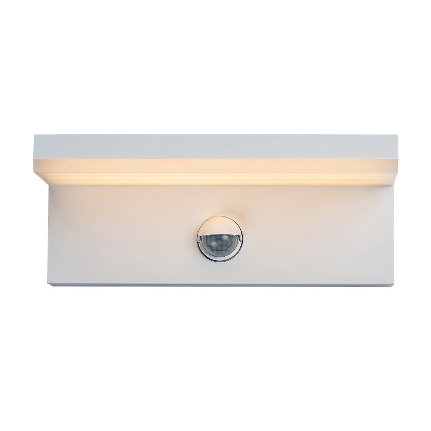 Rabalux - Applique murale extérieure avec détecteur LED/9W/230V 2700/4000/6500K IP54 blanc
