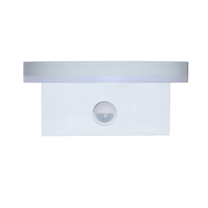 Rabalux - Applique murale extérieure avec détecteur LED/9W/230V 2700/4000/6500K IP54 blanc