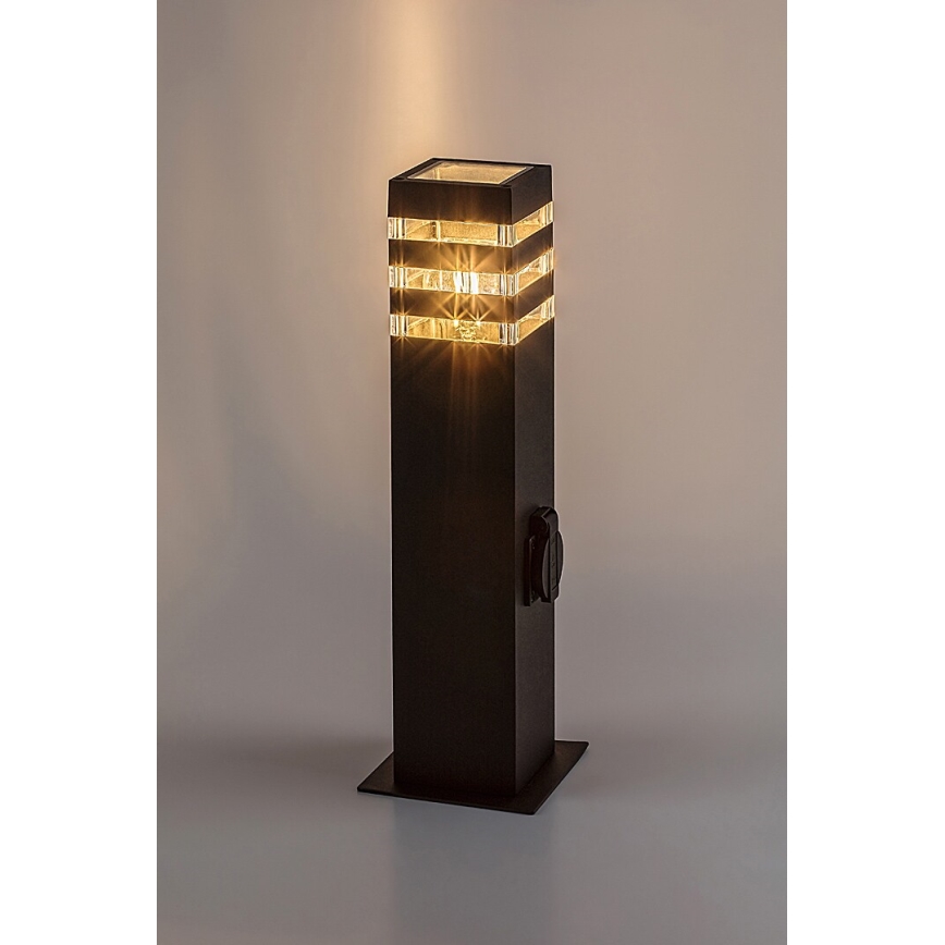 Rabalux - Lampe extérieure avec prise 1xE27/12W/230V IP44