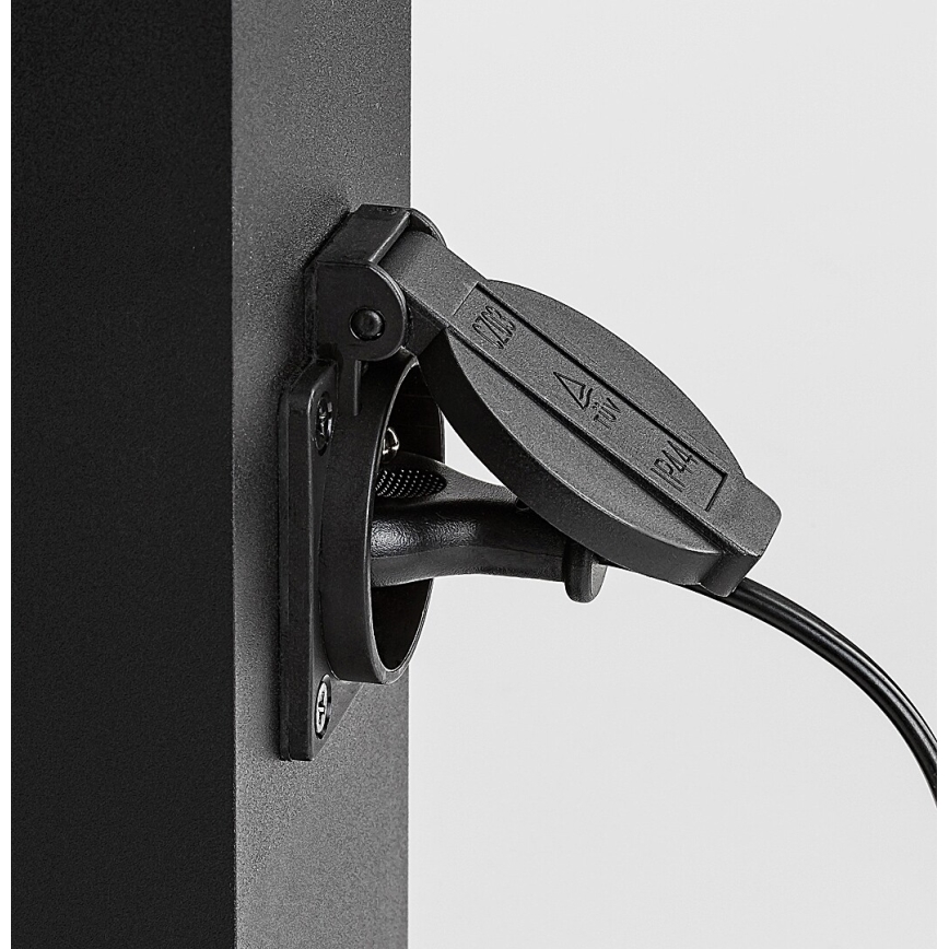 Rabalux - Lampe extérieure avec prise 1xE27/12W/230V IP44