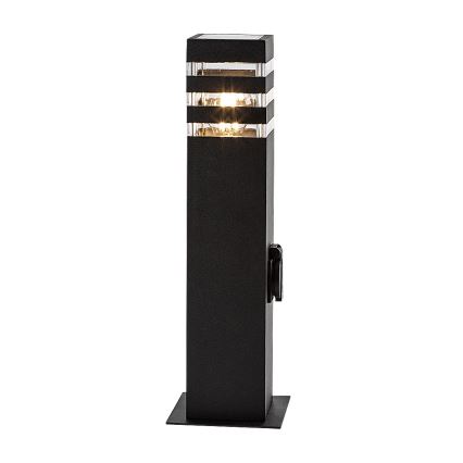 Rabalux - Lampe extérieure avec prise 1xE27/12W/230V IP44