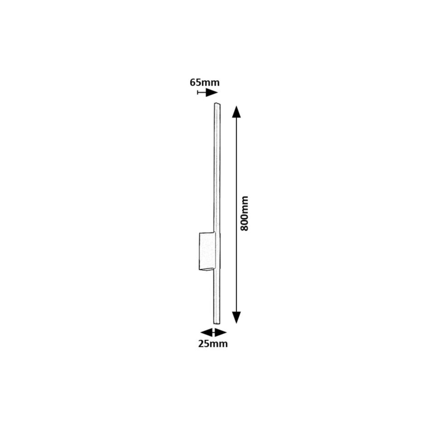 Rabalux - Applique murale extérieure LED/12W/230V IP44