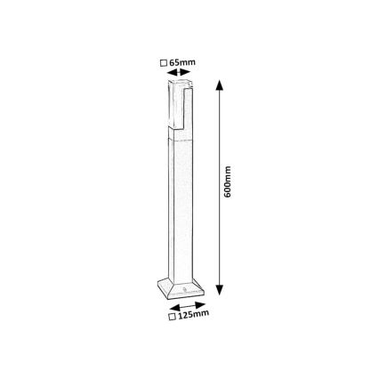 Rabalux - Lampe extérieure LED/7W/230V IP54