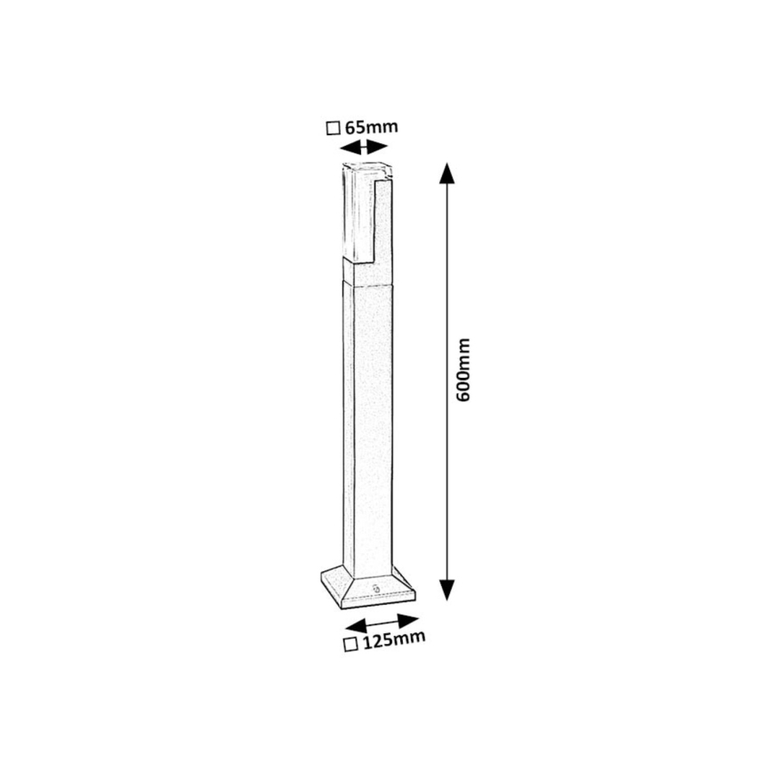 Rabalux - Lampe extérieure LED/7W/230V IP54
