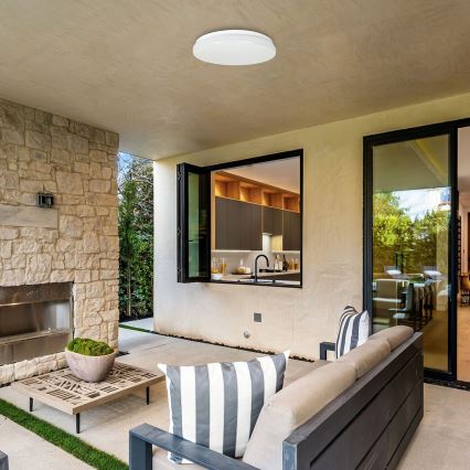 Rabalux - Plafonnier LED pour salle de bains avec détecteur LED/24W/230V 4000K IP44 Ø 35 cm