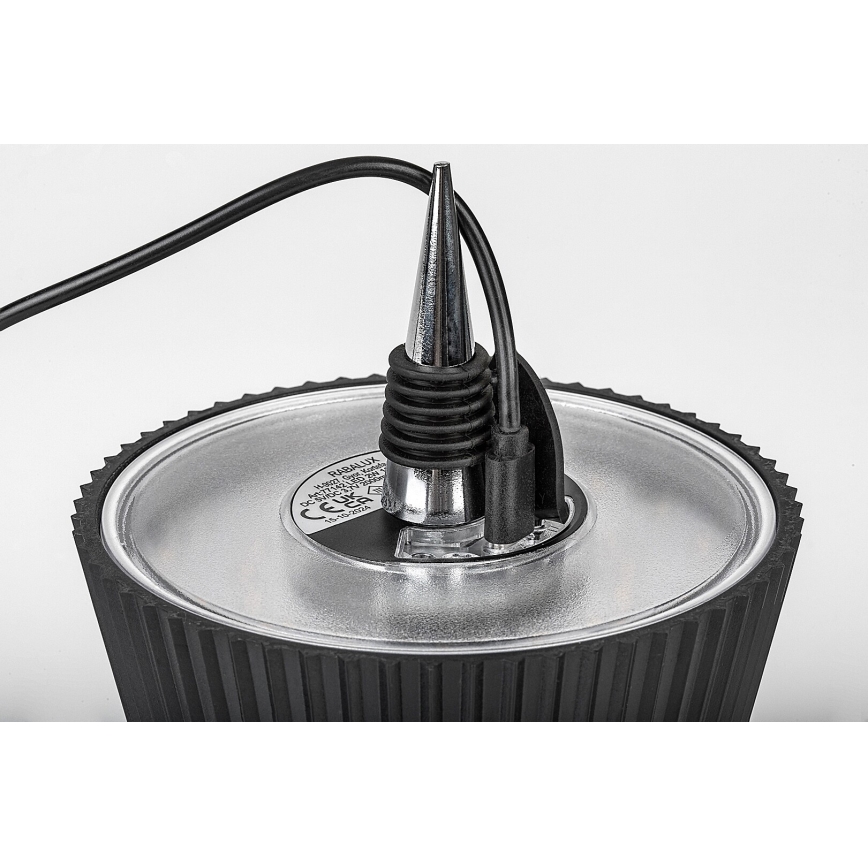 Rabalux - Abat-jour LED rechargeable et dimmable pour bouteille LED/2W/5V 2000 mAh IP44