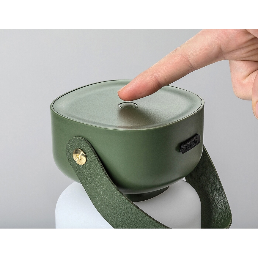 Rabalux - Lampe de table tactile extérieure à intensité variable et rechargeable LED/3W/5V IP44 vert