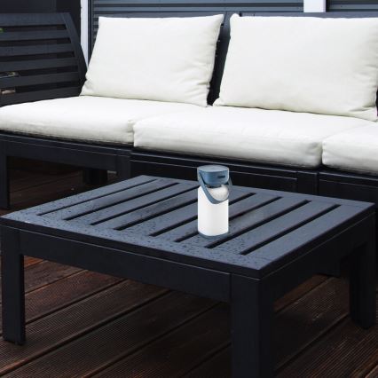 Rabalux - Lampe de table tactile extérieure à intensité variable et rechargeable LED/3W/5V IP44 bleu