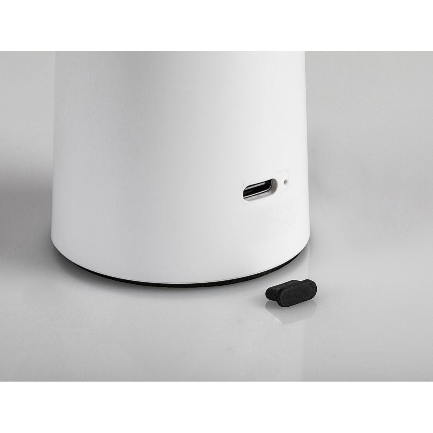 Rabalux - Lampe de table tactile rechargeable et à intensité variable POLPERRO LED/3W/3,7V 1200mAh blanc