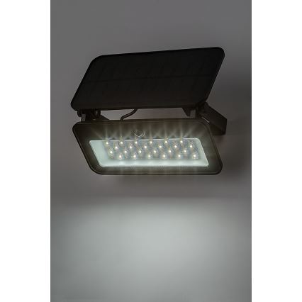 Rabalux - Projecteur solaire avec détecteur LED/8W/3,7V 3000/4000/6500K IP65