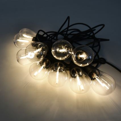 Rabalux - Guirlande solaire LED/3,6W/3,7V 6,5 m 1200mAh IP44