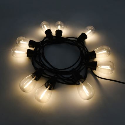 Rabalux - Guirlande solaire LED/3,6W/3,7V 6,5 m 1200mAh IP44
