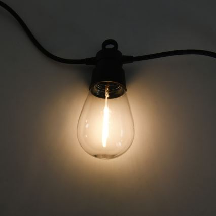 Rabalux - Guirlande solaire LED/3,6W/3,7V 6,5 m 1200mAh IP44