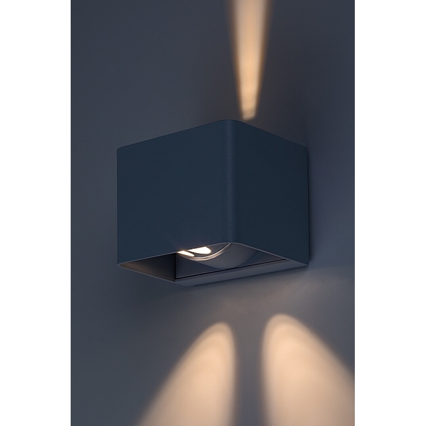 Rabalux - Applique murale extérieure LED/10W/230V IP54 gris