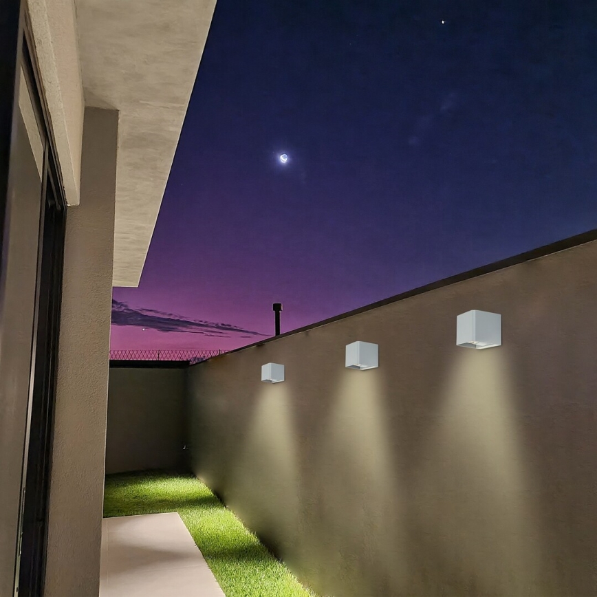Rabalux - Applique murale extérieure LED/10W/230V IP54 gris