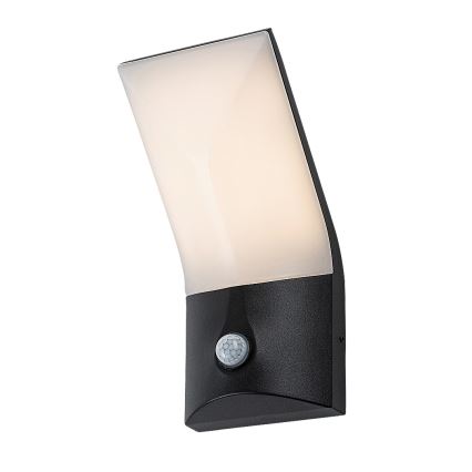 Rabalux - Applique murale extérieure avec détecteur LED/10W/230V IP54