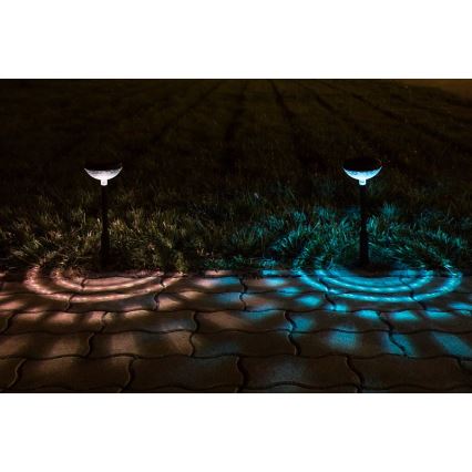 Rabalux - Luminaire solaire RGB LED/0,1W/1,2V 600mAh IP44