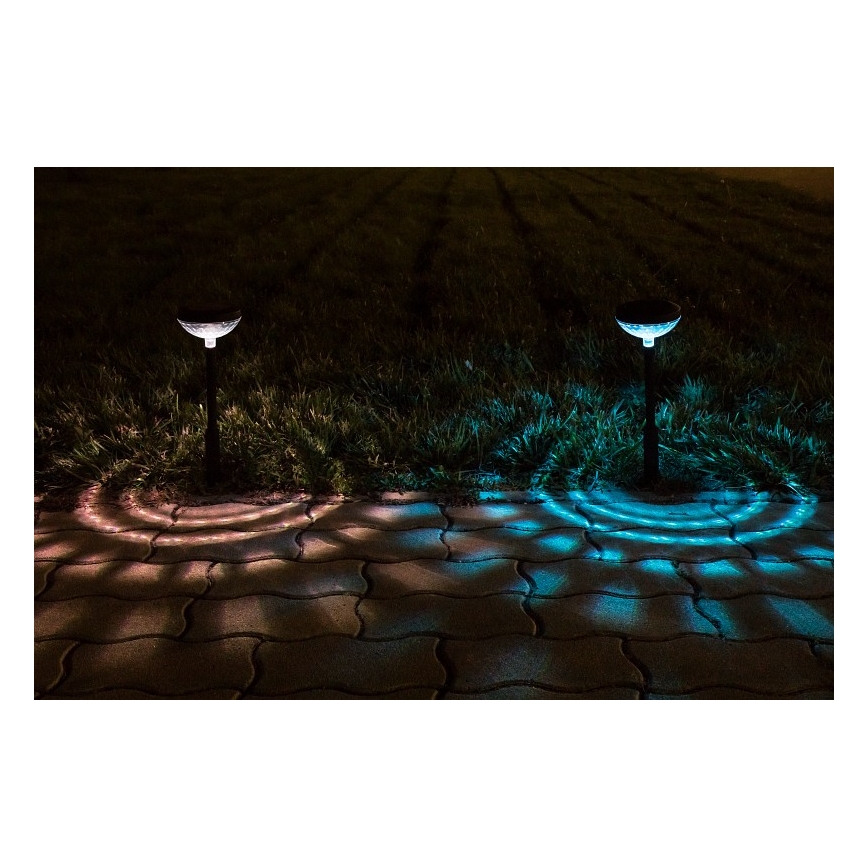 Rabalux - Luminaire solaire RGB LED/0,1W/1,2V 600mAh IP44