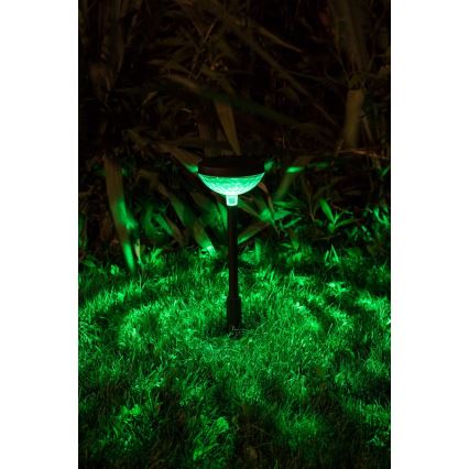 Rabalux - Luminaire solaire RGB LED/0,1W/1,2V 600mAh IP44