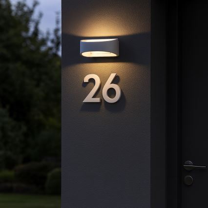 Rabalux - Applique murale d'extérieur LED/9W/230V IP54 blanche